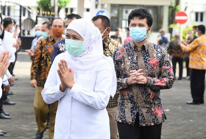 Khofifah: Tak Ada Dokumen di Ruang Gubernur dan Wakil Gubernur Jawa Timur yang Dibawa KPK