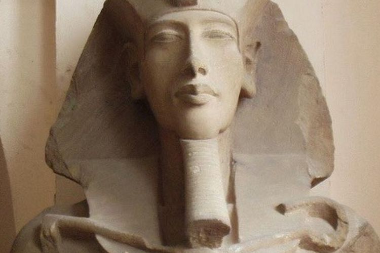 Patung Firaun Akhenaten Ini Mendadak Viral Di Facebook Netizen Mirip