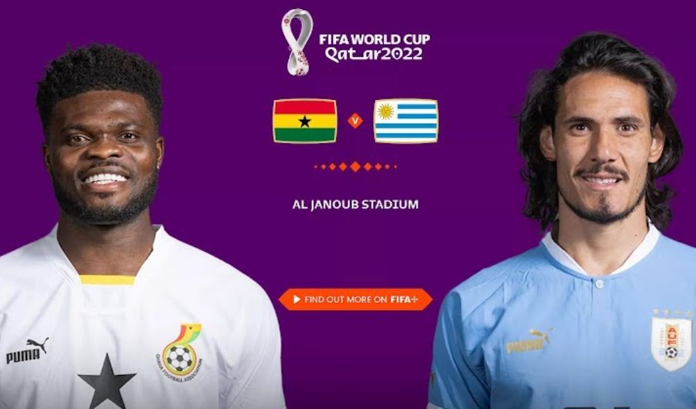 Simak prediksi skor pertandingan Piala Dunia Qatar hari ini, 2 Desember 2022, di antara Ghana vs Uruguay, lengkap dengan line up pemain, riwayat head to head, dan statistik masing-masing.