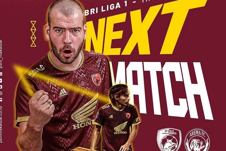 Jadwal PSM Makassar vs Arema FC BRI Liga 1: Prediksi Susunan Pemain