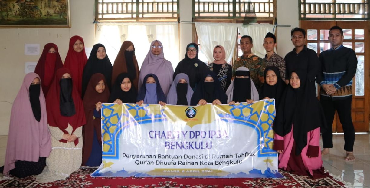 IPSA Provinsi Bengkulu juga telah menyalurkan bantuan donasi ke Rumah Tahfizd Qur'an Dhuafa Raihan di Sawah Lebar, Kota Bengkulu, dalam rangka program IPSA Charity