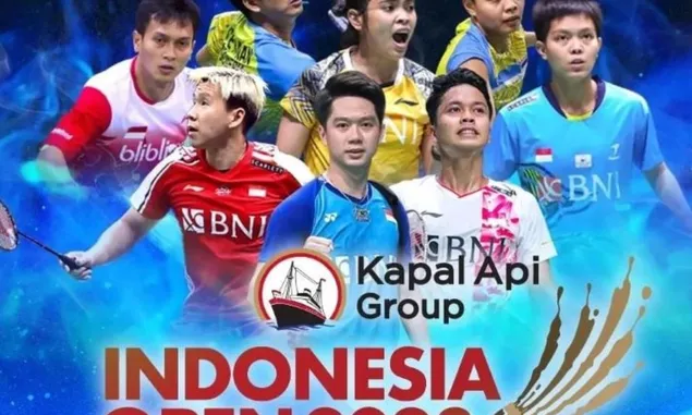 Jadwal Indonesia Open 2023 2023 Hari Ini Selasa 13 Juni 2023, Live di iNews dan MNCTV!