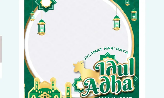 Unduh 50 Twibbon Idul Adha 2023 Gratis di Sini, Meriahkan Hari Raya Idul Qurban di Media Sosial