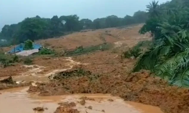 Evakuasi Korban Longsor di Natuna Terkendala Cuaca Buruk