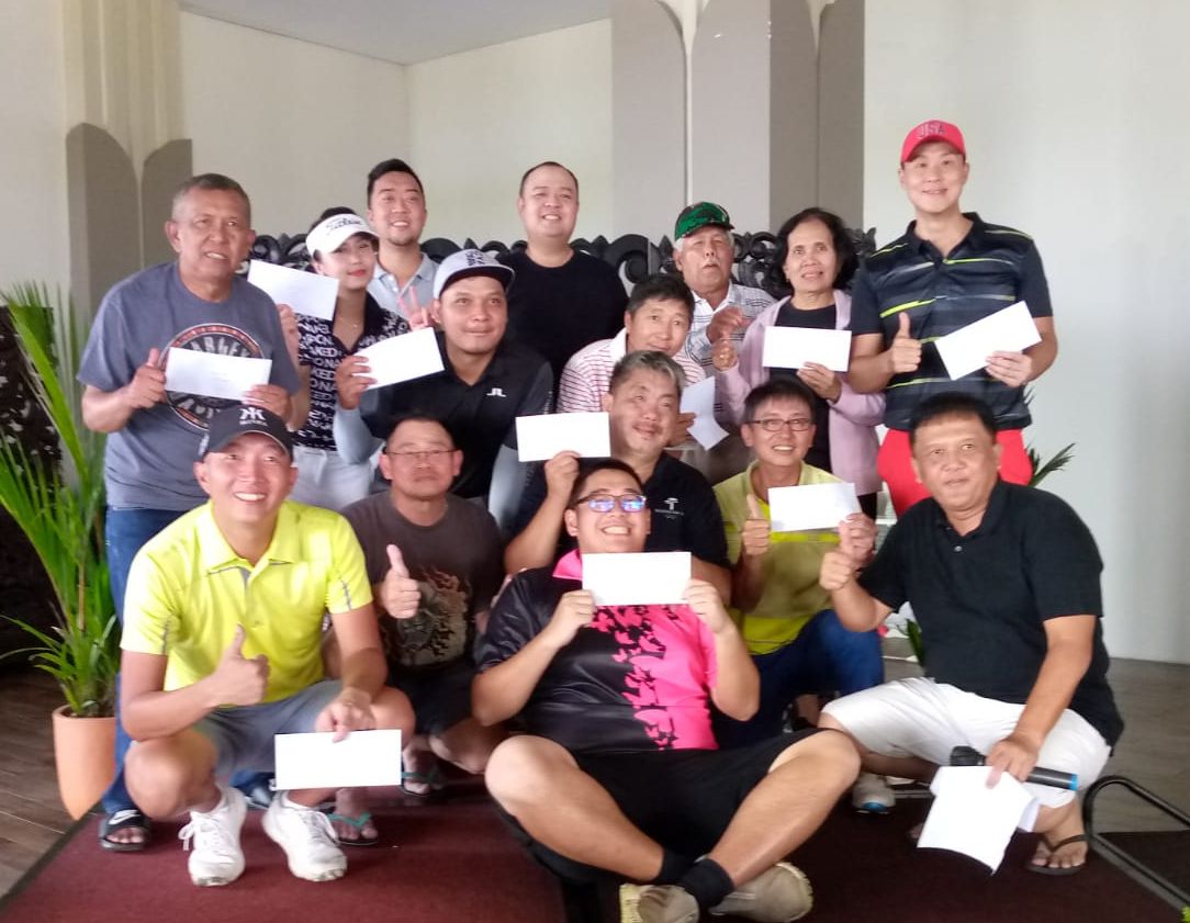 Para pemenang Peranta ke-3 Maret 2023 Perkumlulan Golf Fella Bandung di lapang golf Bumi Parahyangan, Bandung Barat./Yudi Fella