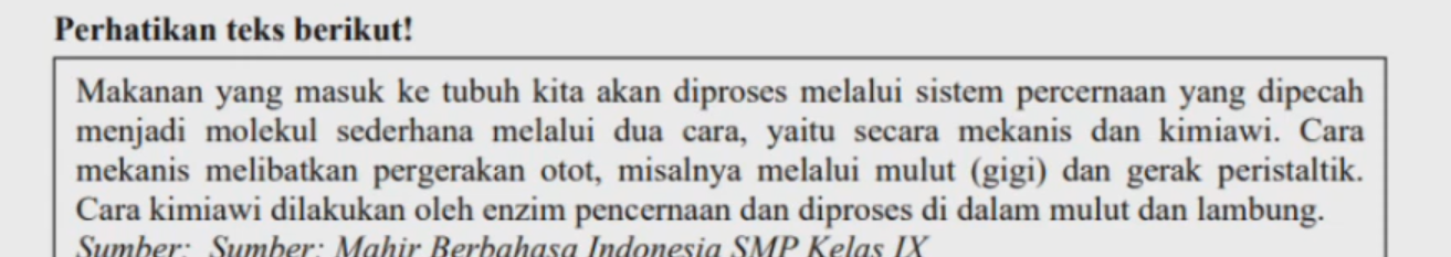 Bocoran Soal PTS Bahasa Indonesia Kelas 9 Semester 1 Dilengkapi Kunci Jawaban, Update Terbaru