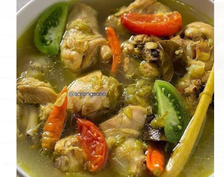 Pindang Ayam Legendari, Resep Dan Cara Masaknyta Tersedia Untuk Anda ...