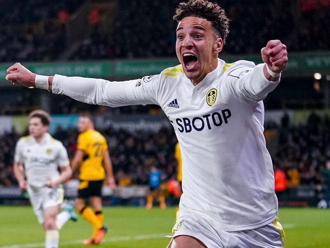 Pemain Leeds United melakukan selebrasi/Instagram/@leedsunited/