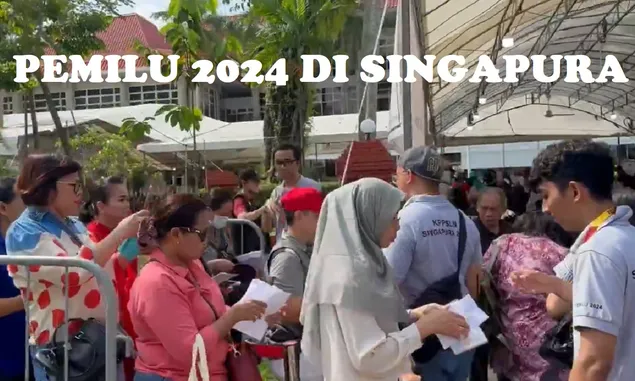 Hari Ini Puluhan Ribu Pemilih di Singapura Gunakan Hak Pilihnya di Pemilu 2024