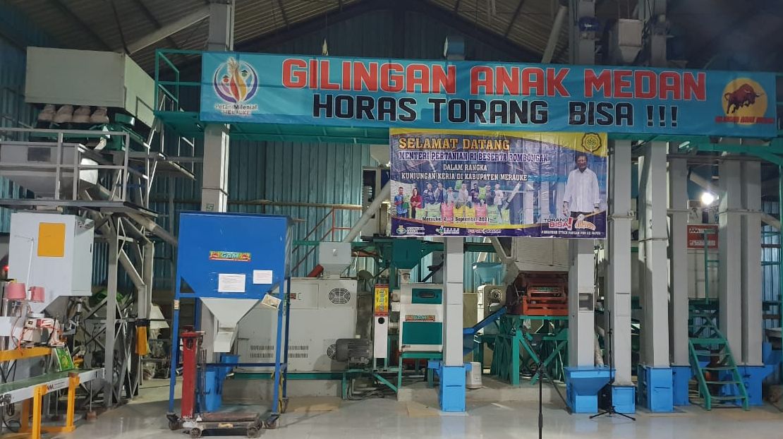 Rice Milling Unit (RMU) yang dikembangkan Serka Adrian Manulang