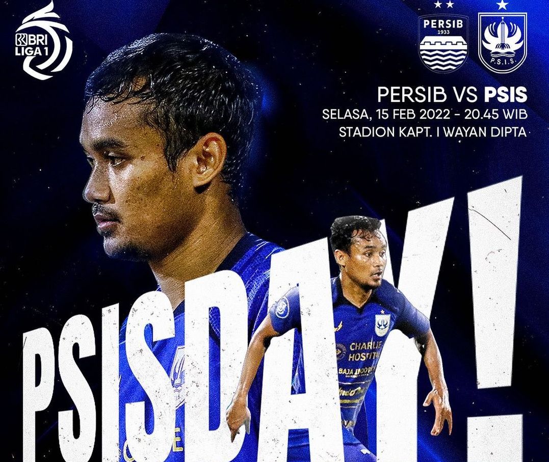 Main Malam Ini! Persib Bandung vs PSIS Semarang, Catat Sekarang Link