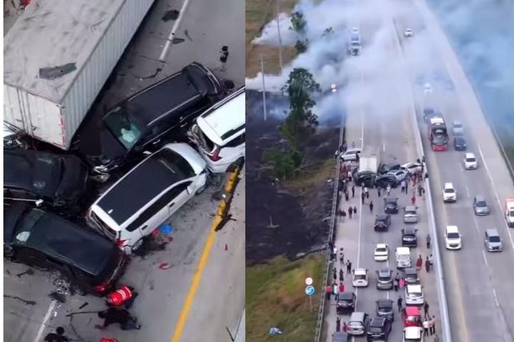 Daftar 13 Mobil Yang Terlibat Kecelakaan Beruntun Di Tol Pejagan ...