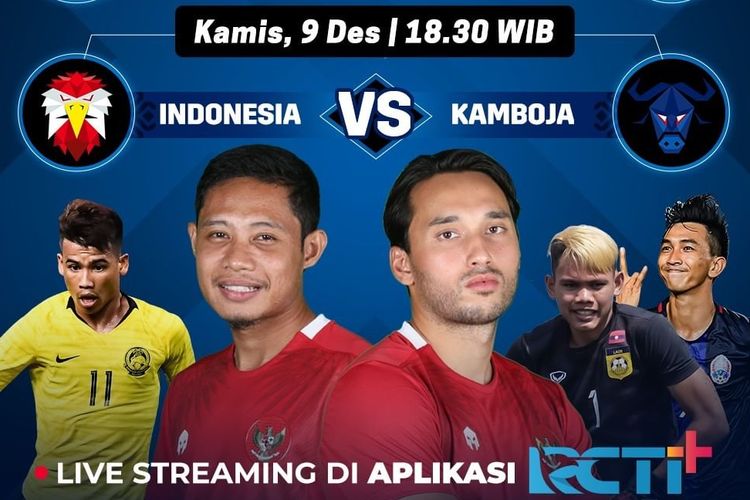 LIVE STREAMING RCTI+ Indonesia Vs Kamboja Piala AFF 2021, Nonton Siaran ...