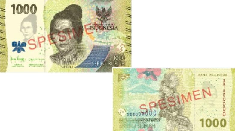 Pecahan uang baru Rp1.000.