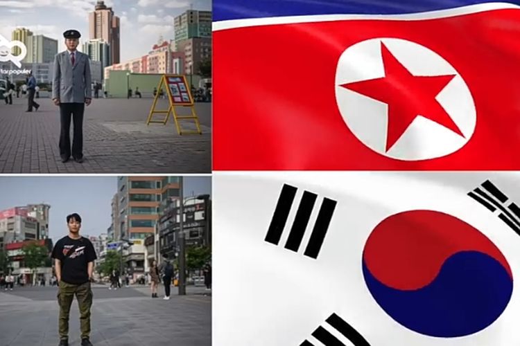 Korea selatan bendera √ Arti