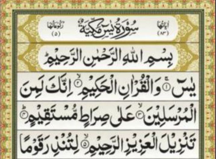 Bacaan Surat Yasin 83 Ayat, Lengkap Arab Dan Latin Sebagai Doa Untuk ...