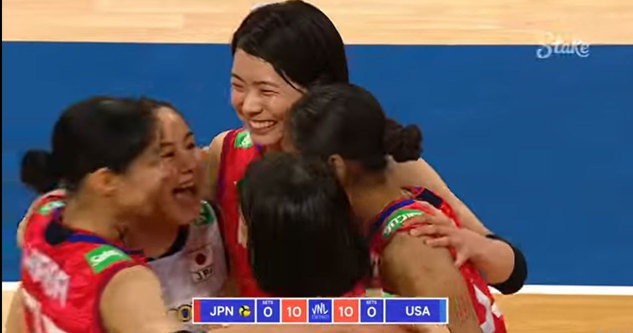 Hasil VNL 2023 Putri: Amerika Serikat Lolos Ke Semifinal Singkirkan Jepang 3-1