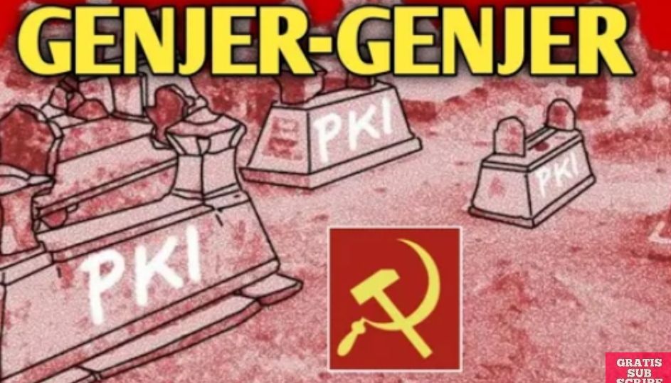 Ilustrasi lagu Genjer-genjer yang identik dengan PKI.