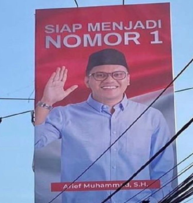 Youtuber Arief Muhammad Terjun ke dunia politik.
