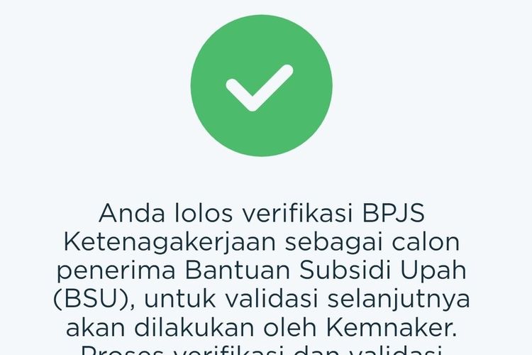 PRAKTIS! Cara Cek Penerima BSU 2022, Bantuan Subsidi Kenaikan BBM Bagi