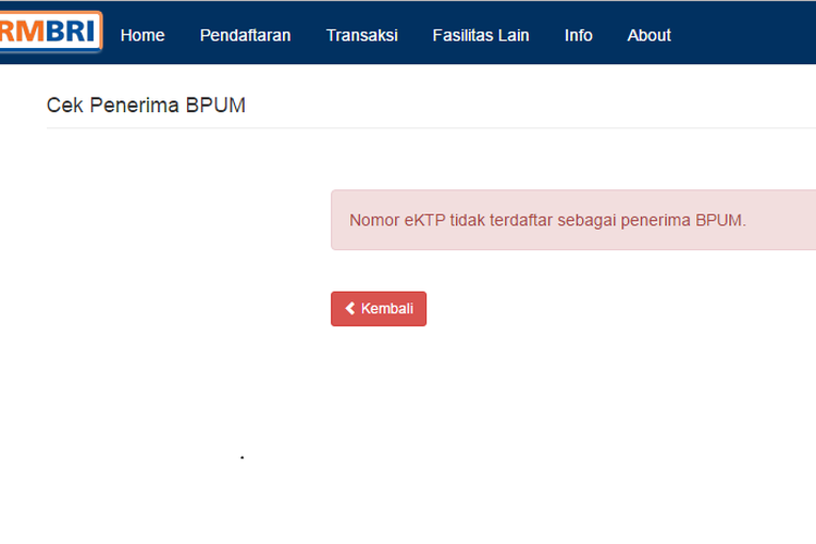 Nik Ktp Tak Ada Di Eform Bri Co Id Bpum Bisa Dapat Blt Umkm Ini Cara