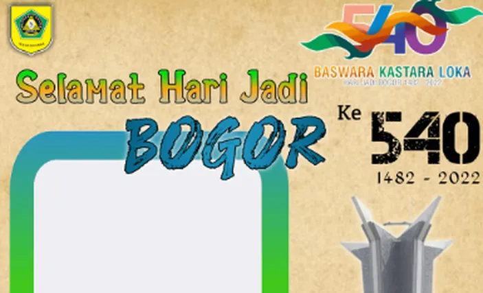 11 Link Twibbon Hari Jadi Bogor Ke 540 Pada 3 Juni 2022 Download Gratis Untuk Bingkai Foto 3872