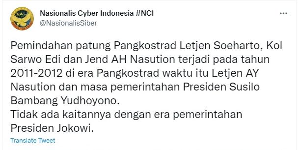 Cuitan Nasionalis Cyber Indonesia.