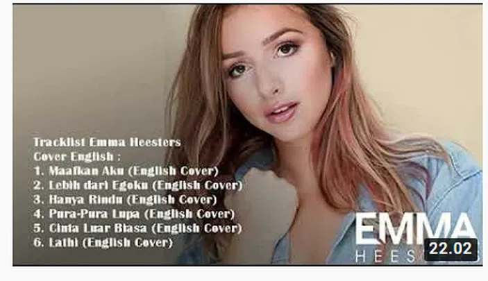 Ini Dia Sosok Emma Heesters: Youtuber Belanda Yang Meng-cover Lagu-Lagu ...