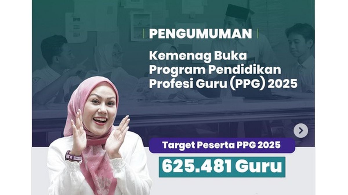Ppg kemenag 2025 resmi dibuka ini jadwal syarat dan pesertanya