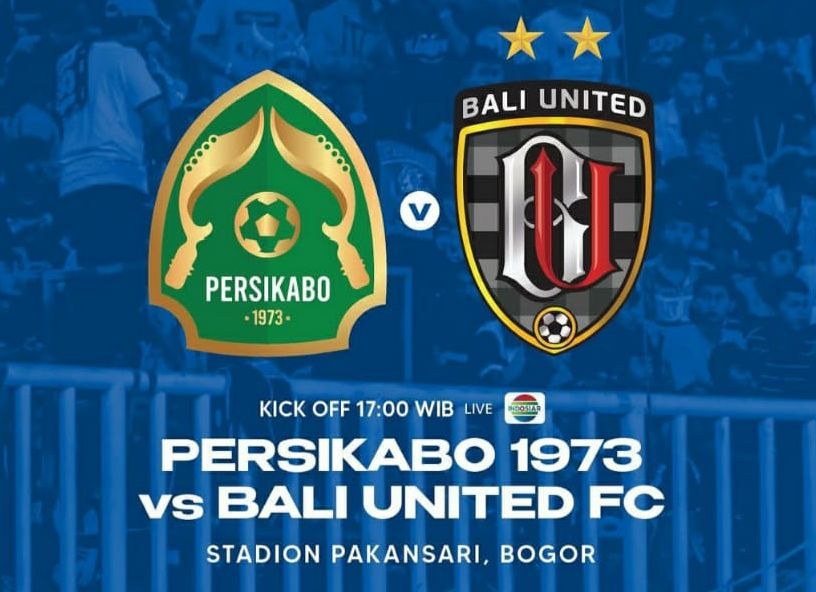 Link live streaming BRI Liga 1 pekan ke-28 antara Persikabo 1973 vs Bali United