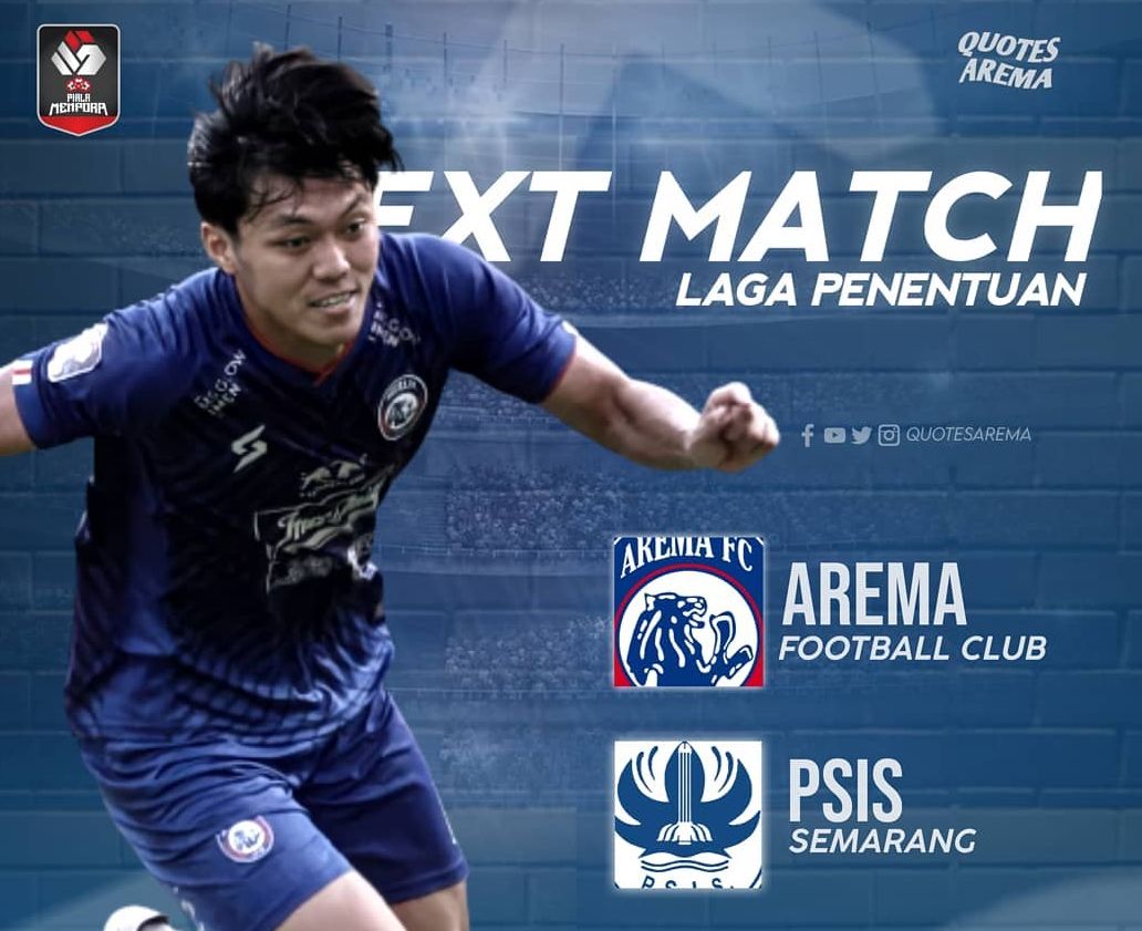 Link Live Streaming Indosiar, Arema FC vs PSIS Semarang