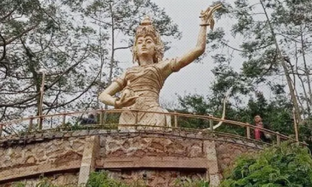 Pakar Seni Bali Ciptakan Patung Dewi Kencana di Puncak, Filosofinya Membuat Warga Tidak Menolak