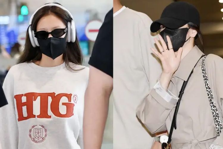 Intip Outfit Bandara Ala Jennie Blackpink Dan Aktris Song Hye Kyo