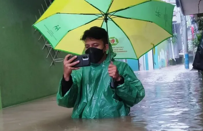 Titik Lokasi Banjir Jakarta Hari Ini Disertai Penyebab Ketinggian Air