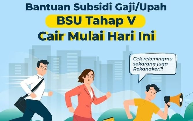 BSU Tahap 5 Telah Cair! Segera Login Bsu.kemnaker.go.id Dan Cek ...