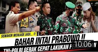 Video yang mengatakan Habib Bahar Bin Smith intai Menteri Pertahanan, Prabowo Subianto
