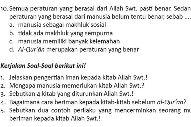 Kunci Jawaban PAI Kelas 8 Halaman 21, Ayo Berlatih Bab 1 Bagian B - Ringtimes Bali - Halaman 2