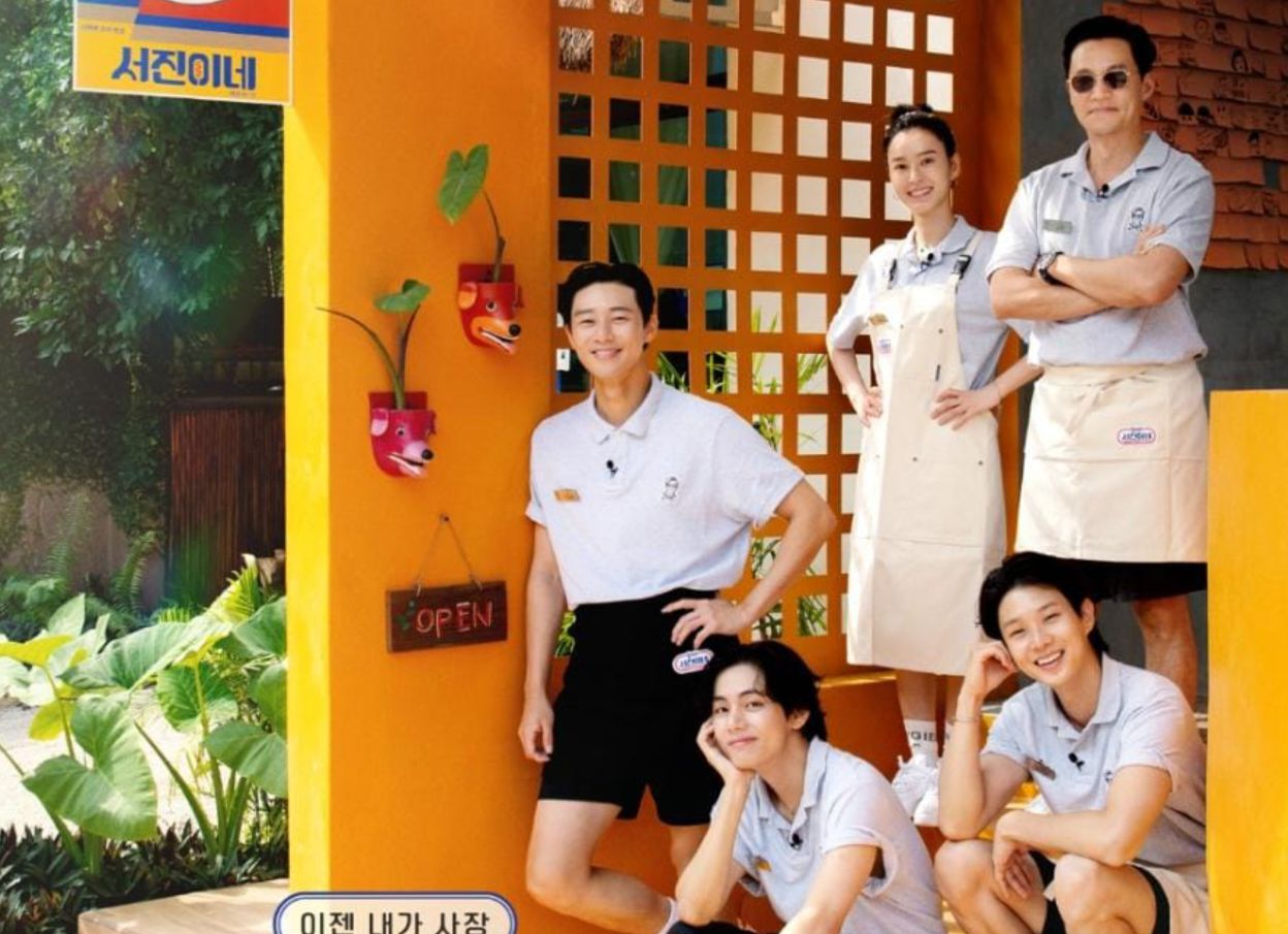 Wow! V BTS Jadi Chef Tampan dalam Variety Show Terbaru Seo Jin's, Bareng Park Seo Joon Hingga Choi Woo Sik!