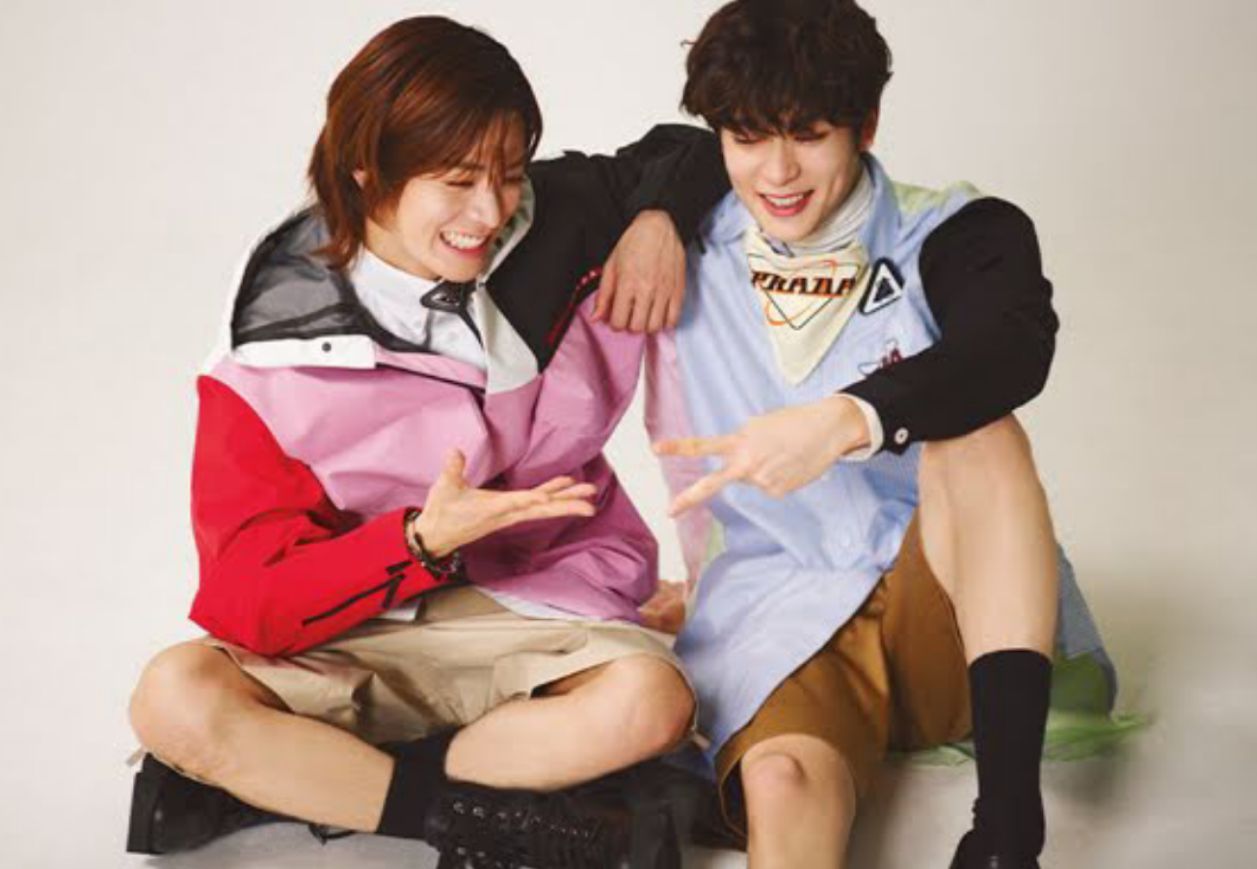 Yuta (kiri) dan Jaehyun (kanan) | SPUR.JP