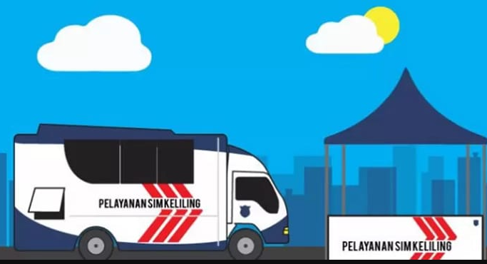 Ilustrasi- layanan SIM keliling Kota Bandung 27 Januari 2023