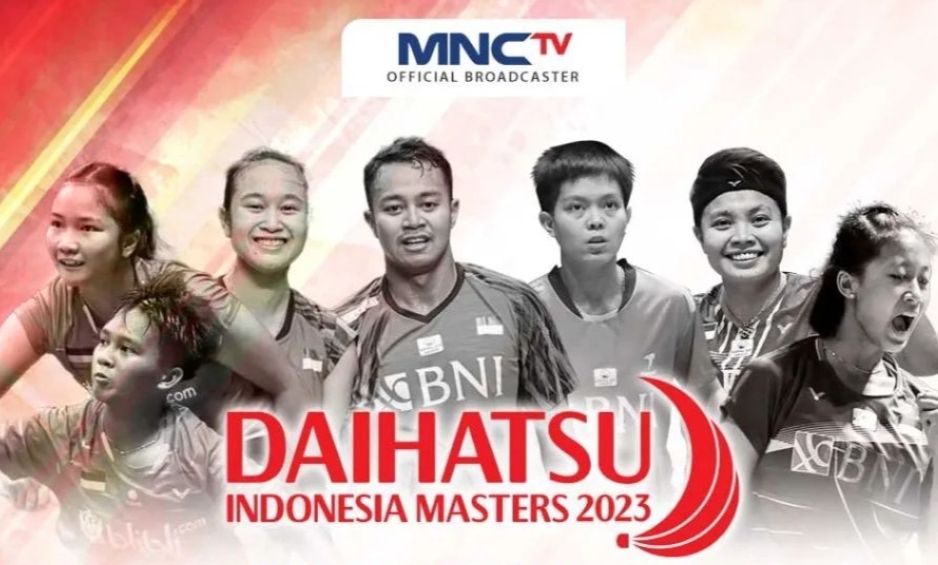 Jadwal pertandingan babak 16 besar Indonesia Masters hari ini, 26 Januari 2023 di Istora Senayan.