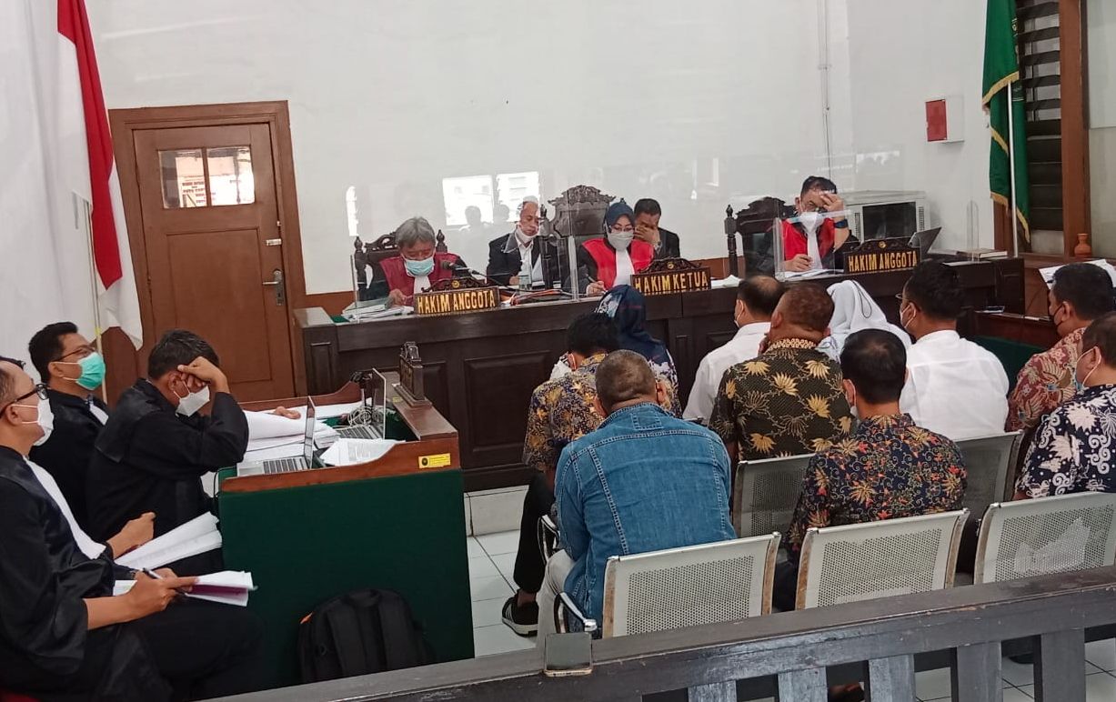 Sidang Ade Yasin Bupati Bogor nonaktif kembali digelar di Pengadilan TIpikor Bandung dengan menghadirkan 11 orang saksi.