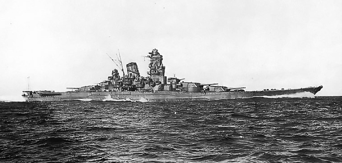 Peristiwa Penting Yang Terjadi Pada 7 Maret, Kapal Yamato Ditenggelamkan Di Laut Sebelah Utara Okinawa. / Wikipedia