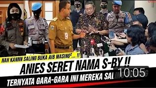 Thumbnail video yang mengatakan Anies Baswedan seret SBY