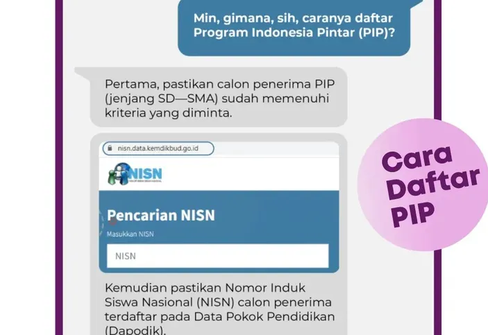 Cara Daftar PIP Kemdikbud 2023, BLT Pendidikan Rp1 Juta Cair Pakai 4 ...