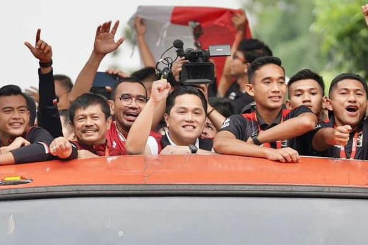 CSIS : Agar Ekonomi Indonesia Melesat, Langkah Erick di PSSI Bentuk Mental Juara Bisa Diaplikasikan