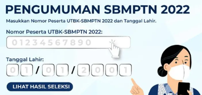 Link Pengumuman Sbmptn Untuk Melihat Hasil Utbk Sbmptn Di Pengumuman Sbmptn Ltmpt Ac