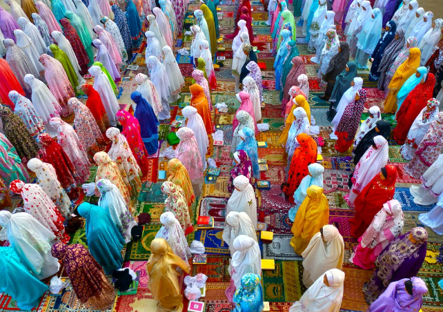 Ilustrasi sholat tarawih
