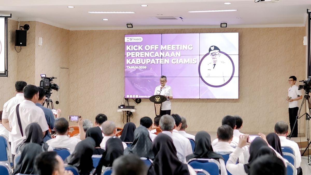 Kick Off Meeting Penyusunan Rkpd Pemkab Ciamis Matangkan Rencana Pembangunan Daerah