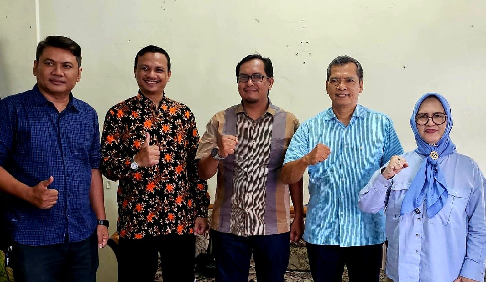 Kesepakatan koalisi 4 Parpol dihadiri petinggi PAN, PKS, Nasdem dan Demokrat Kota Banjar di Sekretariat DPC Partai Demokrat Kota Banjar, Senin (29/4/2024).